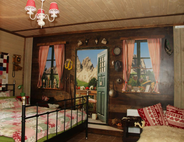 3-местный номер стандарт улучшенный с 1 односпальной и 1 двуспальной кроватью - Отель «Баден-Баден» Архипо-Осиповка