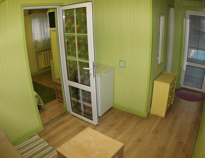 4-местный 2-комнатный номер полулюкс семейный с 2 двуспальными кроватями - Отель «Баден-Баден» Архипо-Осиповка