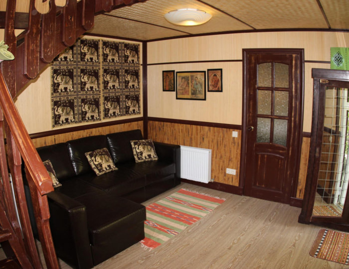 4-местный 2-комнатный коттедж улучшенный с 2 двуспальными кроватями - Отель «Баден-Баден» Архипо-Осиповка