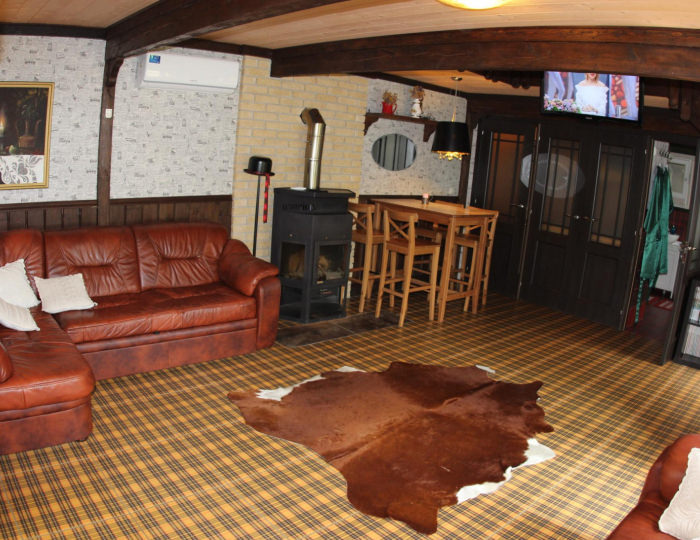 3-комнатный коттедж премиум с 4 двуспальными кроватями - Отель «Баден-Баден» Архипо-Осиповка