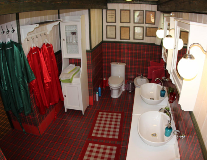 3-комнатный коттедж премиум с 4 двуспальными кроватями - Отель «Баден-Баден» Архипо-Осиповка