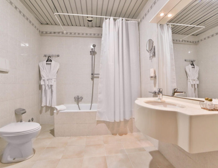 Номер люкс с 1 двуспальной кроватью (с завтраком) - Гостиница «Стойлянка» Старый Оскол