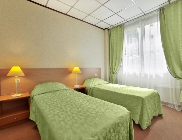 Номер люкс с 2 односпальными кроватями (с завтраком) - Гостиница «Стойлянка» Старый Оскол