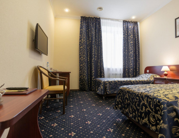Номер стандарт с 2 односпальными кроватями (с завтраком) - Гостиница «Гранд Отель Старый Оскол»