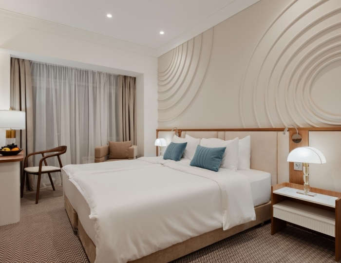 Стандарт Стандарт 2-местный 1 комнатный Клубный этаж - Санаторий «Родник» Кисловодск