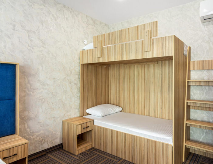 Четырехместный семейный номер Deluxe с кроватью размера "King Size" - Отель GemstButikHotel / ГемстБутикОтель Геленджик