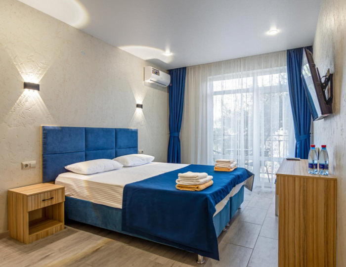 Двухместный номер Deluxe с кроватью размера "KingSize" и балконом - Отель GemstButikHotel / ГемстБутикОтель Геленджик