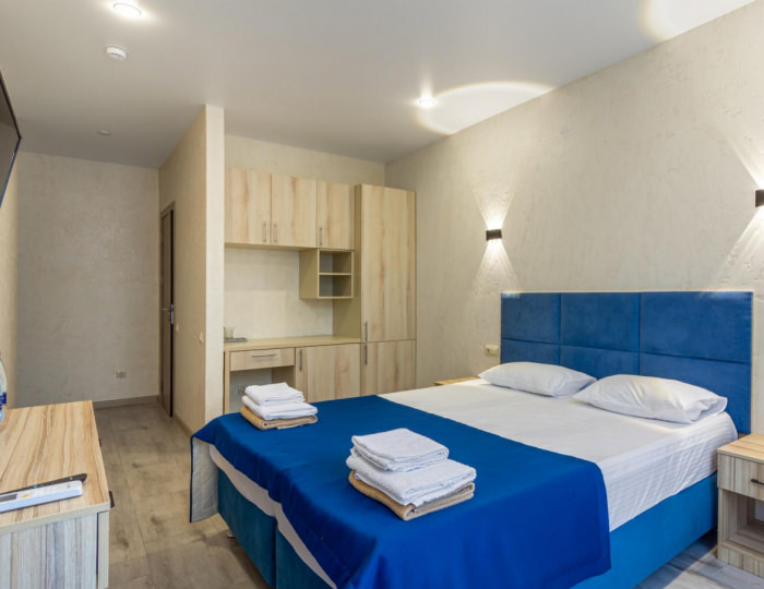 Двухместный номер Deluxe с кроватью размера "KingSize" и балконом - Отель GemstButikHotel / ГемстБутикОтель Геленджик