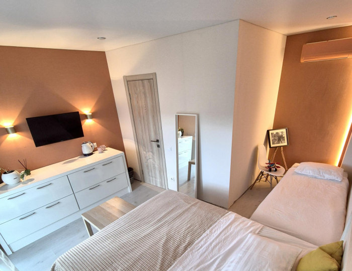 3-местный номер комфорт - Отель «Отель на Пограничной» Геленджик