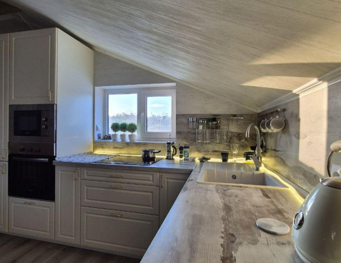 1-комнатные апартаменты люкс (мансарда) - Отель «Отель на Пограничной» Геленджик