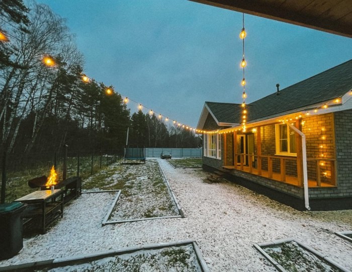 Коттедж «Дом в лесу с баней и чаном» Михеево