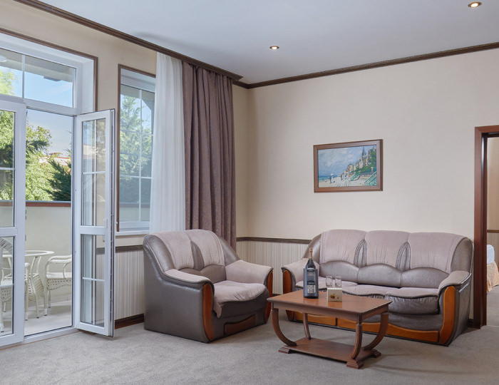 Apartament 4-местный 4-комнатный AptS - Отель Resort & Spa Doville 5* / СПА отель Довиль 5*