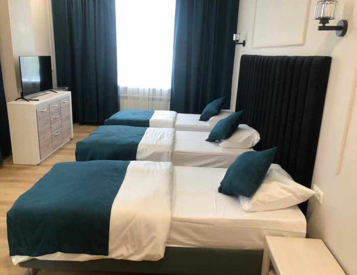 Номер стандарт с 3 односпальными кроватями - Мини-отель «Сити Аструм» Щёлково