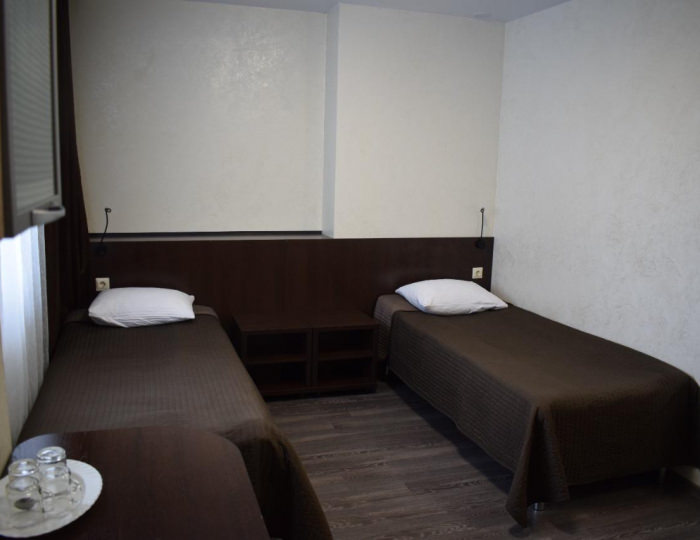 Номер стандарт с 2 односпальными кроватями (с завтраком) - Гостиница «Баваренок» Белокуриха