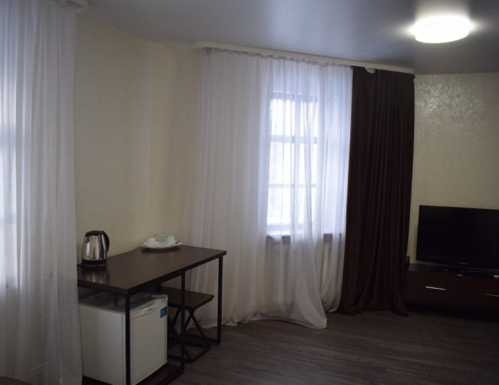 Номер стандарт с 1 двуспальной кроватью (с завтраком) - Гостиница «Баваренок» Белокуриха