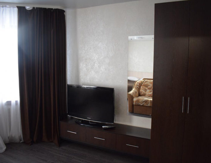 Номер стандарт с 1 двуспальной кроватью (с завтраком) - Гостиница «Баваренок» Белокуриха