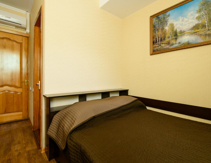Номер стандарт с 1 односпальной кроватью (с завтраком) - Гостиница «Баваренок» Белокуриха