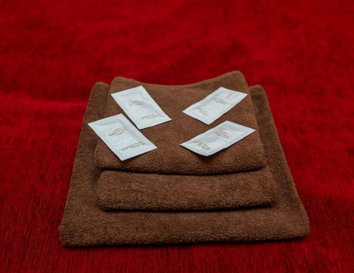 Номер эконом с 1 двуспальной кроватью №1-9 - Пансионат «Старые друзья» Белокуриха