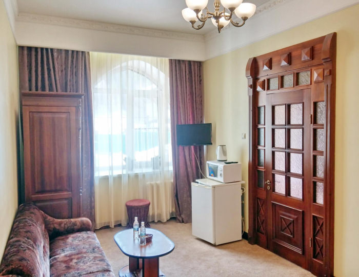 Номер стандарт с 1 двуспальной кроватью - Мини-отель «Беркут» Белокуриха