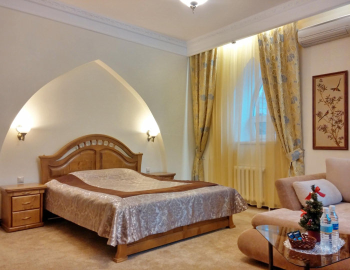 Номер полулюкс с 1 двуспальной кроватью - Мини-отель «Беркут» Белокуриха