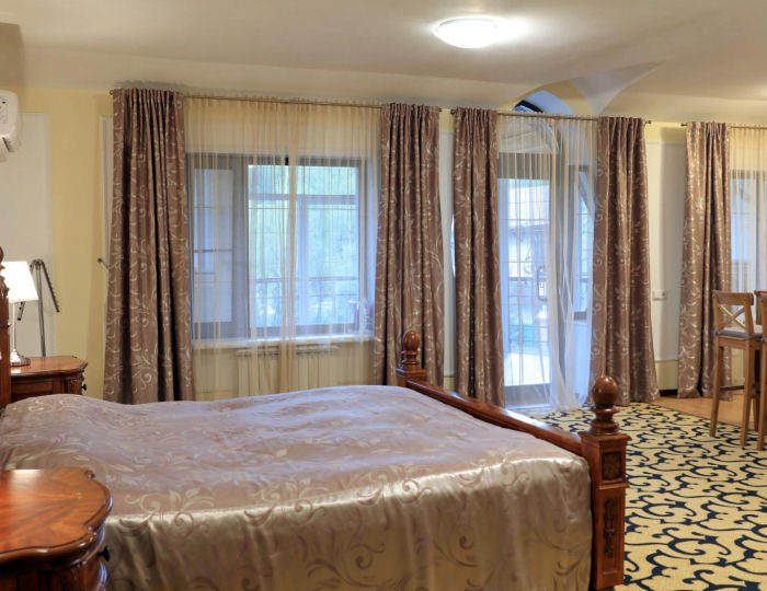 Номер студия с 1 двуспальной кроватью - Мини-отель «Беркут» Белокуриха