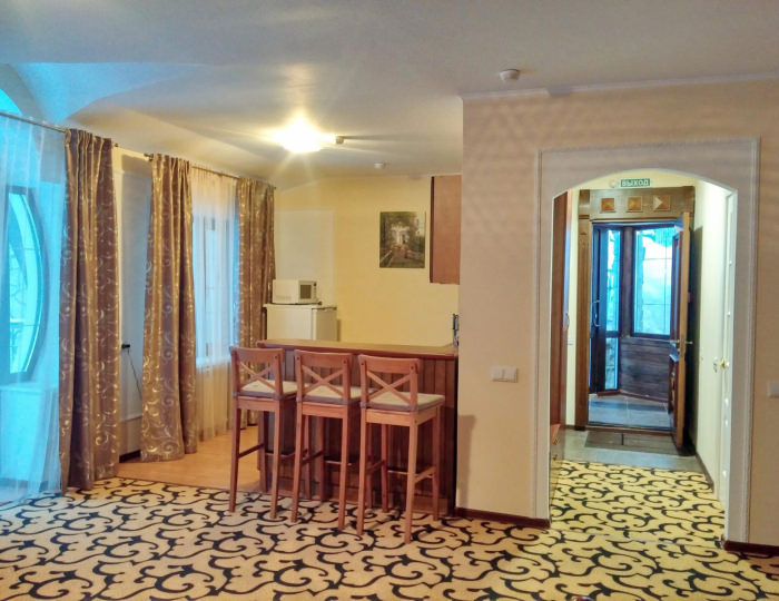 Номер студия с 1 двуспальной кроватью - Мини-отель «Беркут» Белокуриха