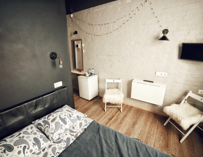 Номер стандарт с 1 двуспальной кроватью - Мини-отель «Гости» Белокуриха