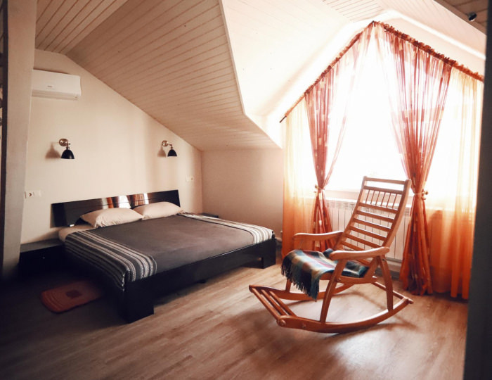 Номер комфорт семейный (мансарда) - Мини-отель «Гости» Белокуриха