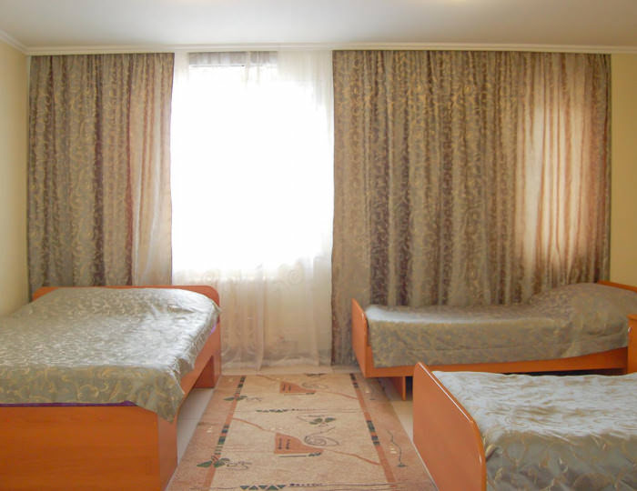 Номер стандарт с 2 односпальными и 1 двуспальной кроватью - Мини-отель «Гарант» Белокуриха