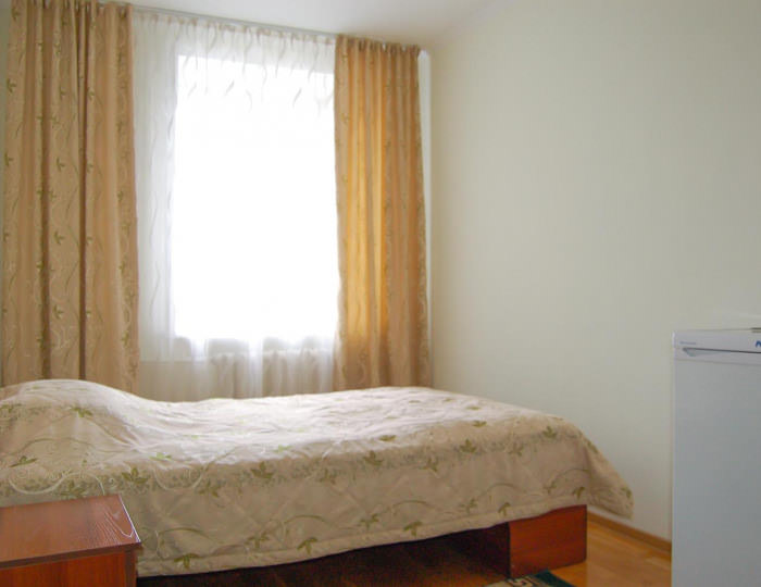 Номер стандарт с 1 односпальной и 1 двуспальной кроватью - Мини-отель «Гарант» Белокуриха