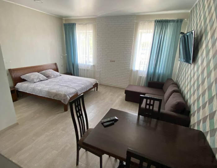 Комната люкс с 1 двуспальной кроватью - Гостевой дом «Кристина и Карина» Барнаул