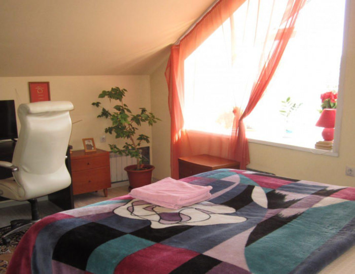 Номер люкс с 1 двуспальной кроватью - Гостевой дом «Виктория» Барнаул