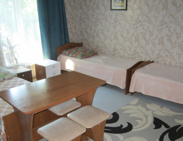 Кровать в 4-местном общем номере - Гостевой дом «Виктория» Барнаул