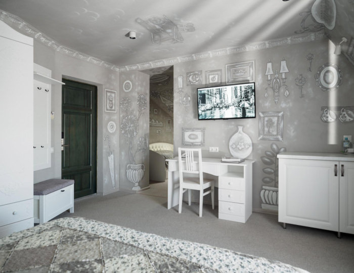 3-местный номер стандарт (с завтраком, мансарда) - Отель Artbarin / АртБарин Смоленск