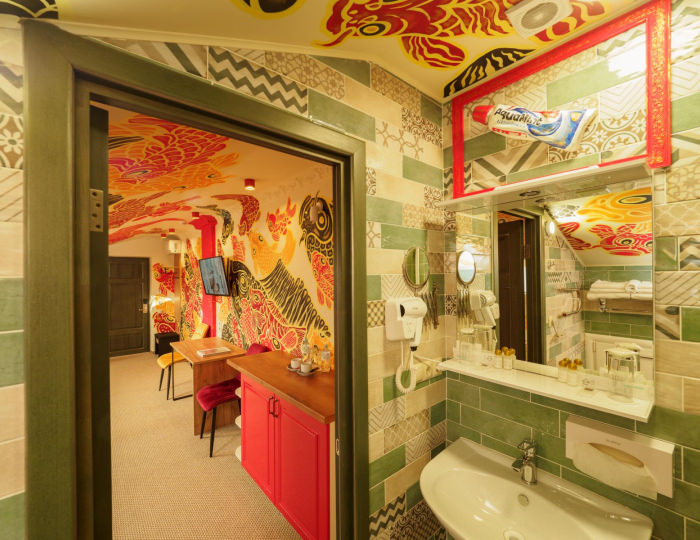 Номер улучшенный с 2 односпальными кроватями (с завтраком, мансарда) - Отель Artbarin / АртБарин Смоленск