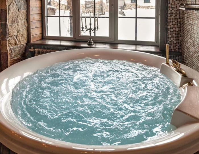 Шале улучшенное с 1 двуспальной кроватью (с завтраком) - Гостевой дом Berendey House / Берендей хаус