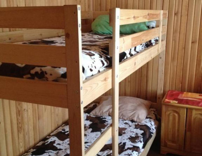 Четырехместный номер эконом (с 2 двухъярусными кроватями) - Гостевой дом «Алтайский центр ездового спорта»