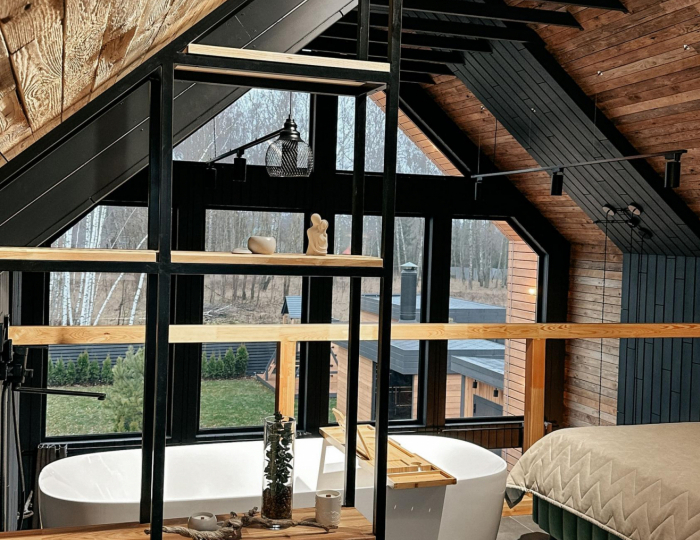 Коттедж Амбар - База отдыха Barkwood / Барквуд Мышенское