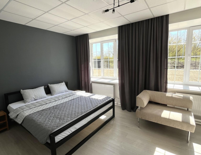 Номер стандарт с 1 двуспальной кроватью - Отель «Трест» Заринск