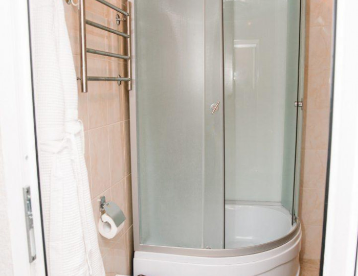 Номер стандарт с 1 двуспальной кроватью - Гостиница Green House / Грин Хаус Хамышки