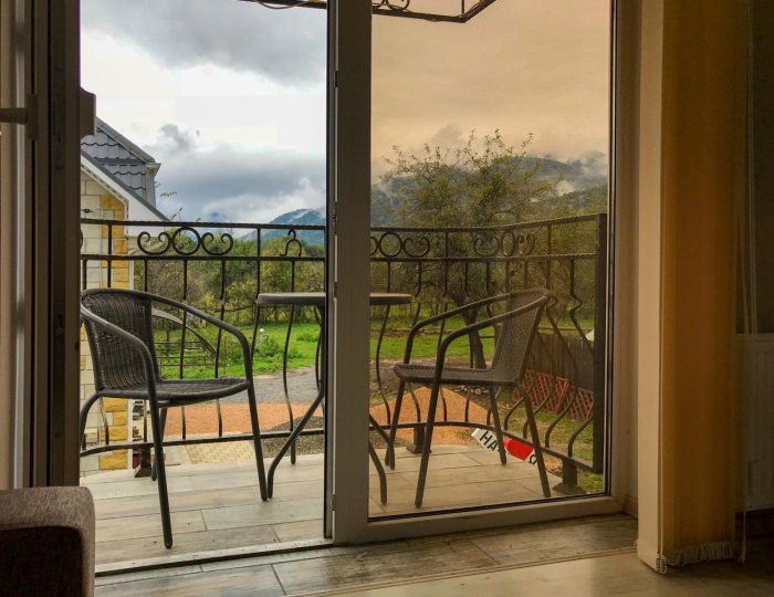 Номер стандарт с 2 односпальными кроватями с балконом - Гостевой дом «Насып» Хамышки