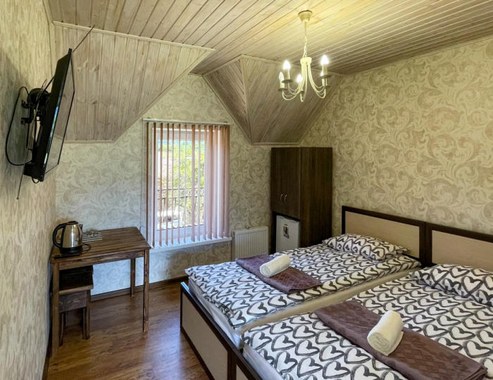 Номер стандарт с 2 односпальными кроватями - Гостевой дом «Насып» Хамышки