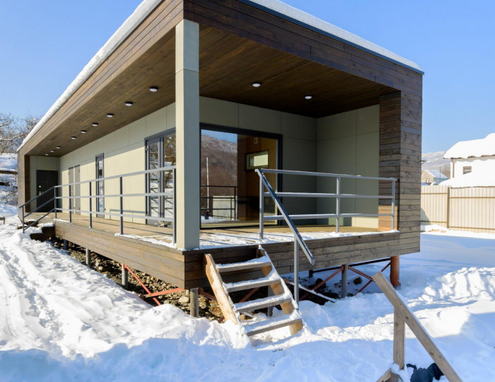 Внешний вид и территория - Коттедж Eco Villa / Эко Вилла Хамышки