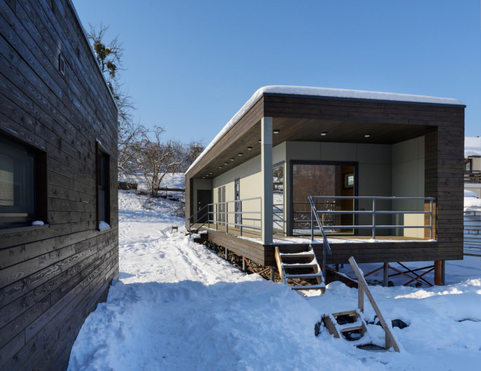 Внешний вид и территория - Коттедж Eco Villa / Эко Вилла Хамышки