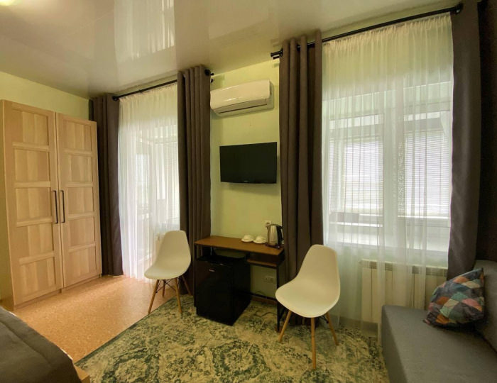 Номер комфорт бизнес с 1 двуспальной кроватью - Мини-отель «Причал» Яровое