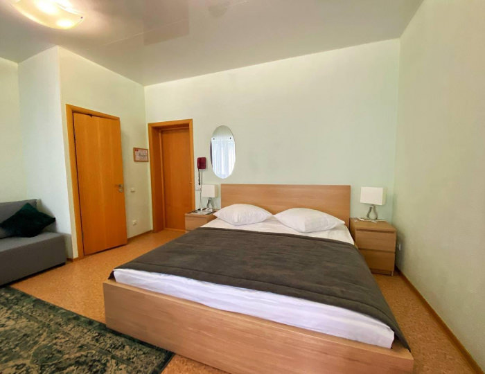 Номер комфорт бизнес с 1 двуспальной кроватью - Мини-отель «Причал» Яровое