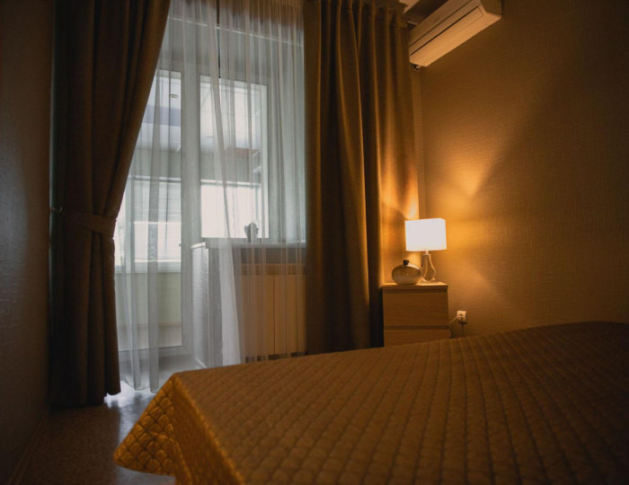 2-комнатный номер люкс с 1 двуспальной кроватью - Мини-отель «Причал» Яровое