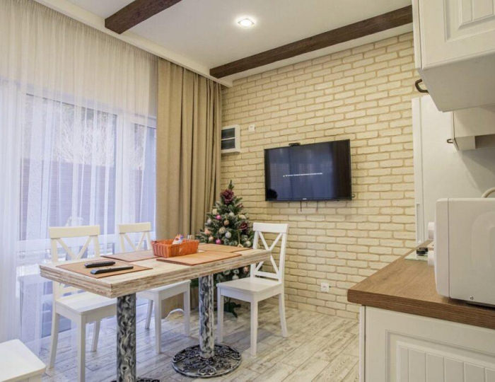 Коттедж улучшенный с 1 двуспальной кроватью - Коттедж «Шале-Леона» Архыз