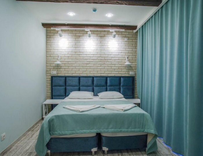 Коттедж улучшенный с 1 двуспальной кроватью - Коттедж «Шале-Леона» Архыз