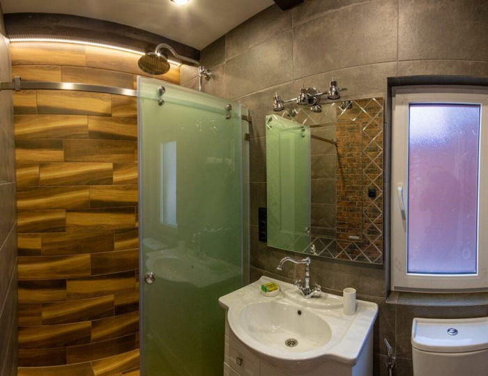 Коттедж улучшенный с 1 двуспальной кроватью - Коттедж «Шале-Леона» Архыз